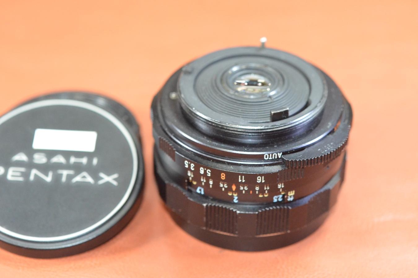 PENTAX Super-Multi-Coated TAKUMAR 35mm F3.5【カメラ女子に絶大な人気のオールドレンズ M42マウントレンズ】