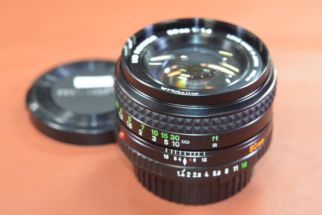 MINOLTA MD ROKKOR 50mm F1.4【カメラ女子に絶大な人気のオールドレンズ】