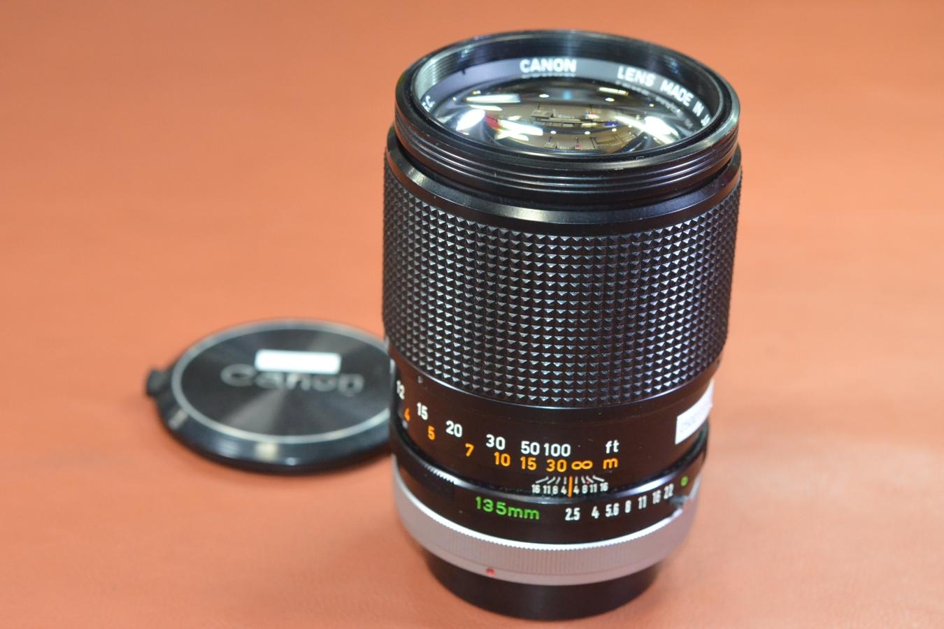 Canon FD 135mm F2.5 S.C.