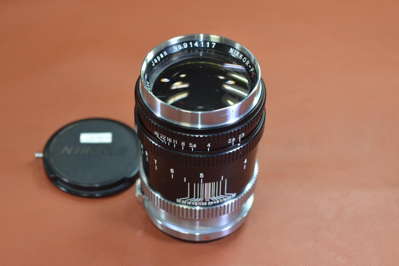 Nippon Kogaku NIKKOR-P・C 10.5cm F2.5 【Nikon Sマウントレンズ】