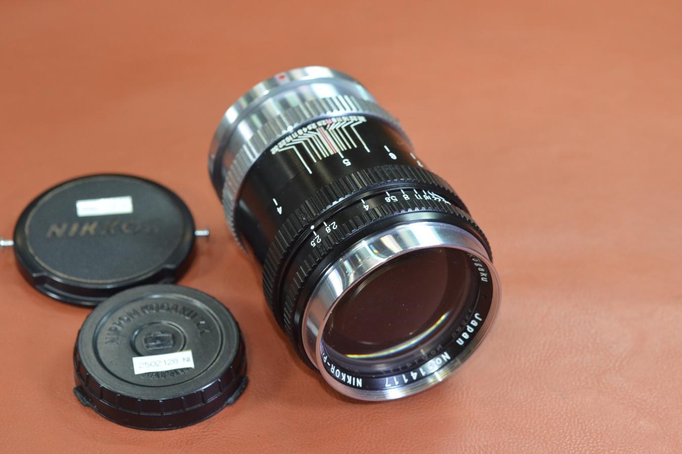 Nippon Kogaku NIKKOR-P・C 10.5cm F2.5 【Nikon Sマウントレンズ】