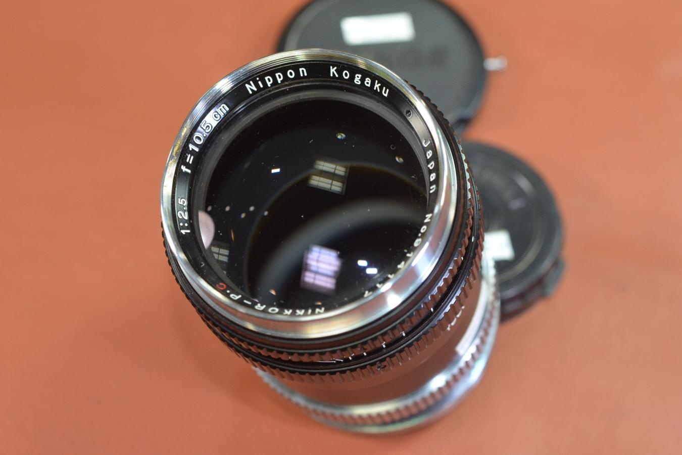 Nippon Kogaku NIKKOR-P・C 10.5cm F2.5 【Nikon Sマウントレンズ】