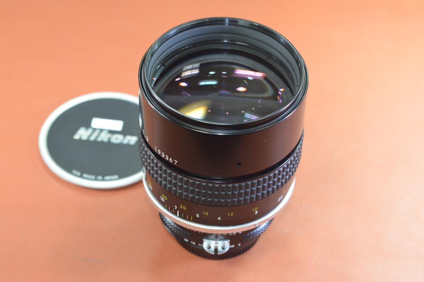 Ai NIKKOR 135mm F2 【キレイな物をお探しの方必見!!自信ありの逸品!!】