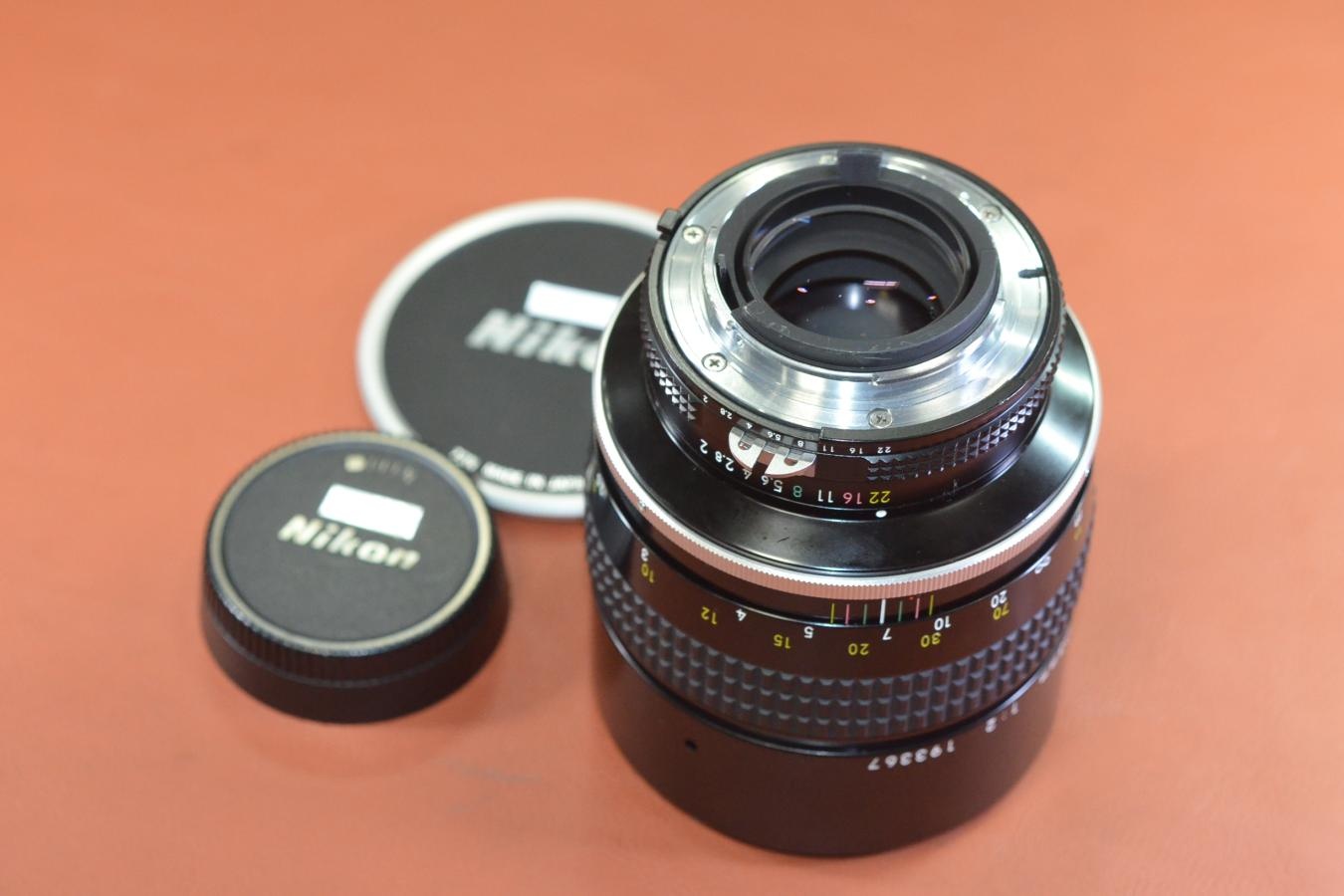 Ai NIKKOR 135mm F2 【キレイな物をお探しの方必見!!自信ありの逸品!!】