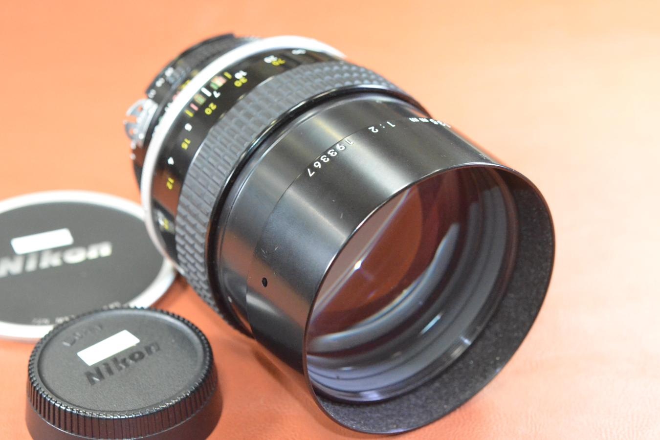 Ai NIKKOR 135mm F2 【キレイな物をお探しの方必見!!自信ありの逸品!!】