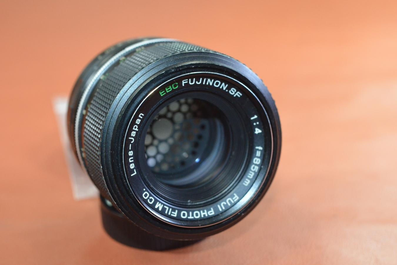 【希 少】 EBC FUJINON.SF 85mm F4 整備済【M42マウントレンズ】