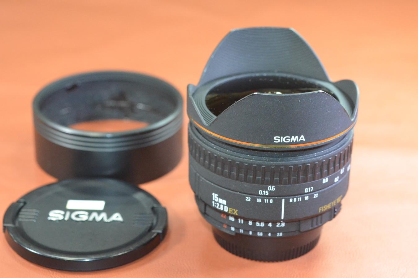 SIGMA 15mm F2.8D EX FISH EYE 【Nikon用】