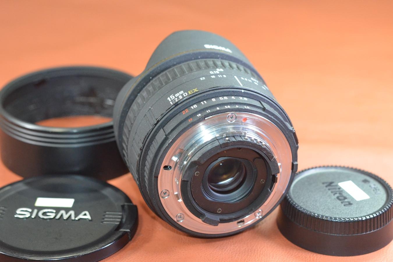 SIGMA 15mm F2.8D EX FISH EYE 【Nikon用】