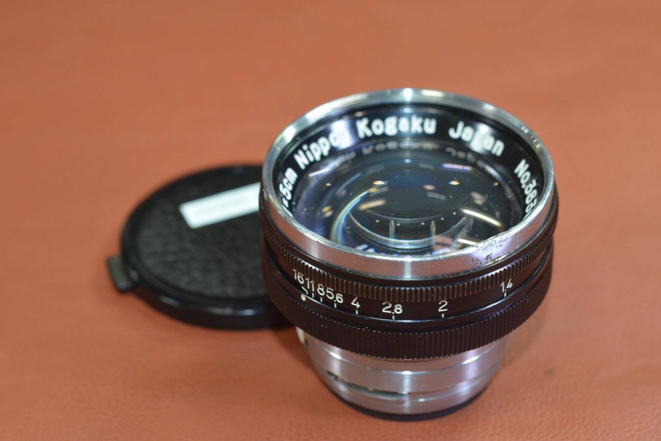 【B級特価品】 Nippon Kogaku NIKKOR-S・C 5cm F1.4 【Nikon Sマウントレンズ】