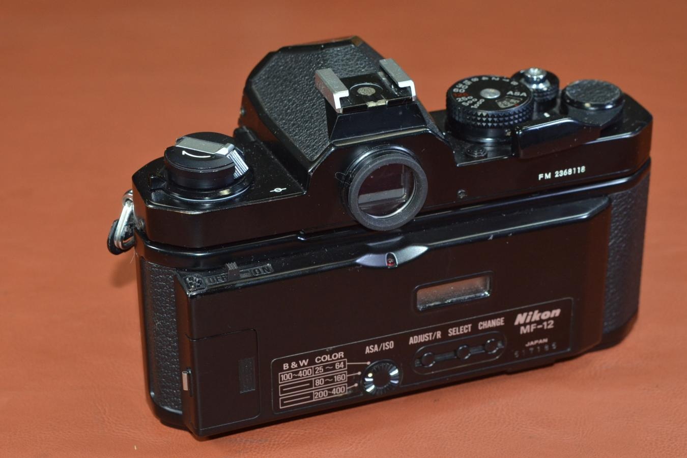 Nikon FM Black 【DATA BACK MF-12付】