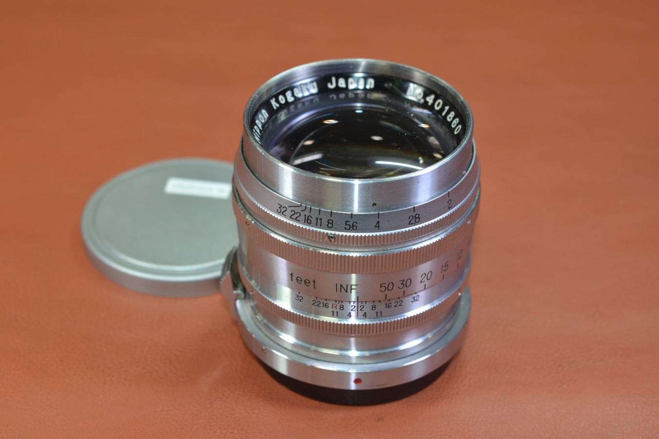 Nippon Kogaku NIKKOR-P・C 8.5cm F2 【Nikon Sマウントレンズ】