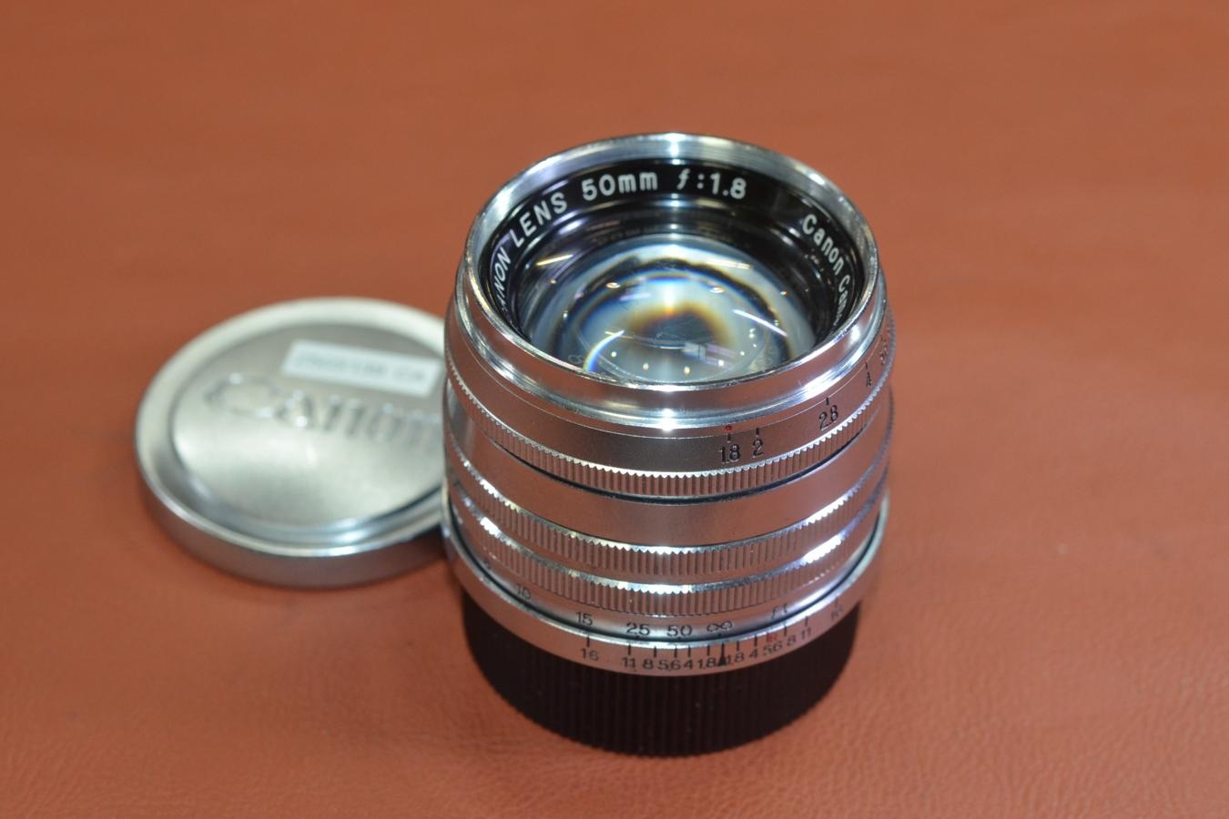 Canon 50mm F1.8 【LEICA Lマウントレンズ】