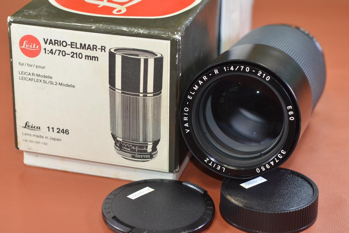 LEICA VARIO-ELMAR-R 70-210mm F3  3カム 【元箱付一式】