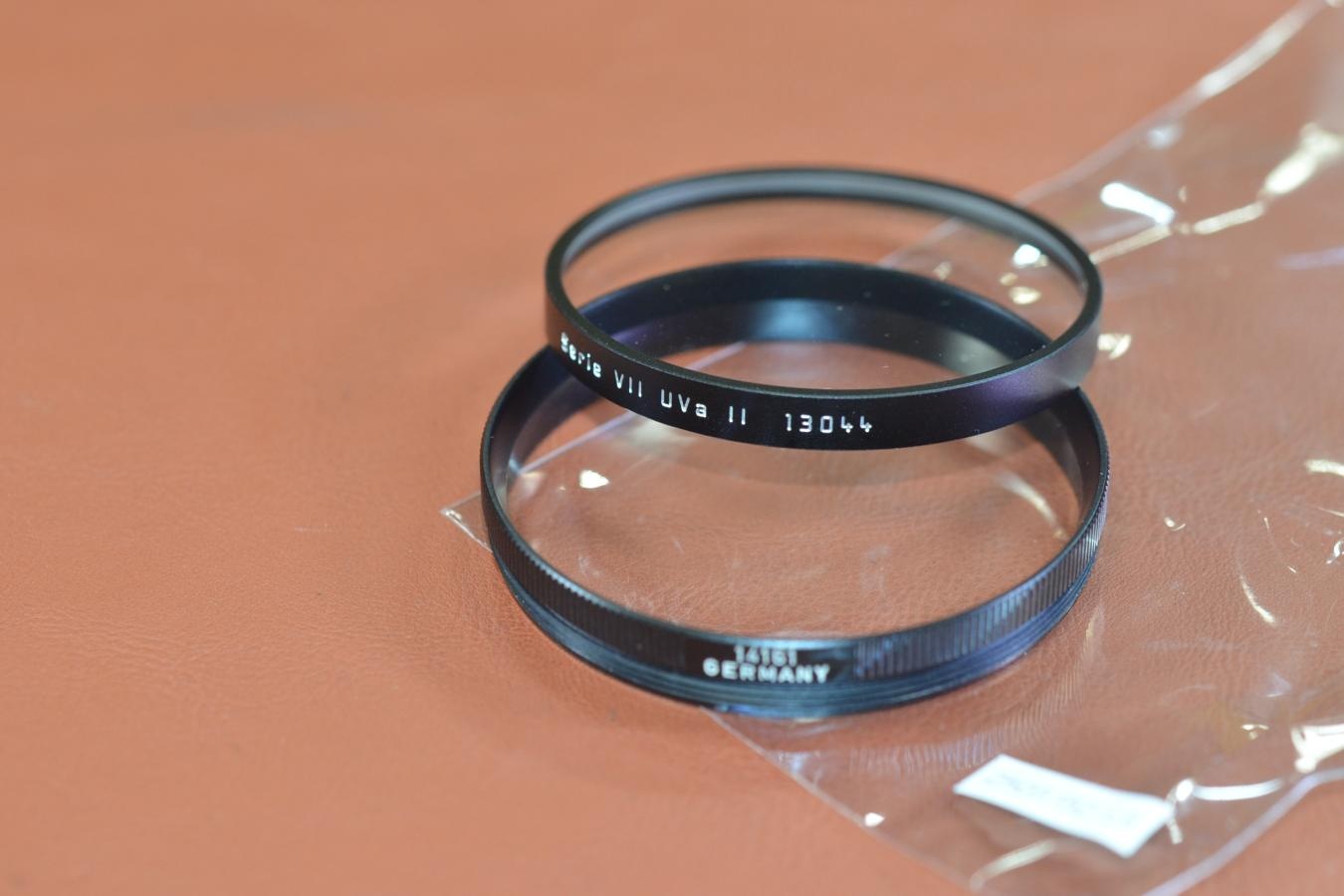 LEICA Serie VII UVa II 13044 Filter 【LEICA Filter Ring 14161付】※キレイな物をお探しの方必見!!自信ありの逸品!!