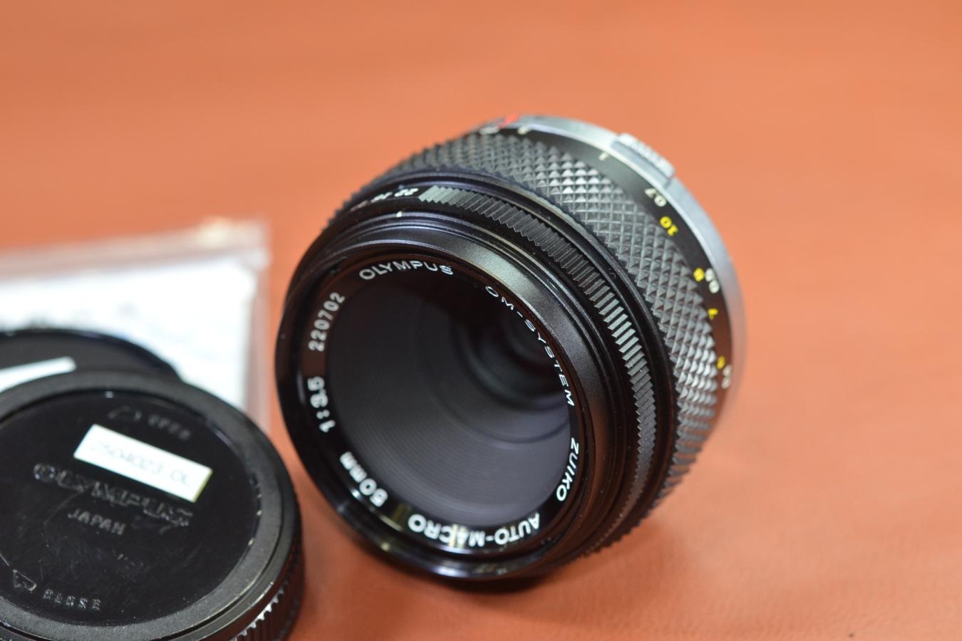 OLYMPUS ZUIKO MC AUTO-MACRO 50mm F3.5 整備済【カメラ女子に絶大な人気のオールドレンズ】