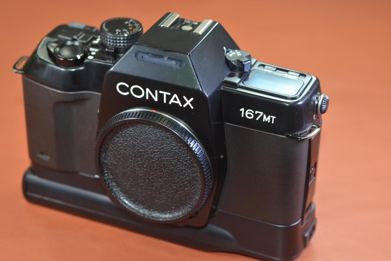 CONTAX 167MT 【BATTERY HOLDER P-5付】