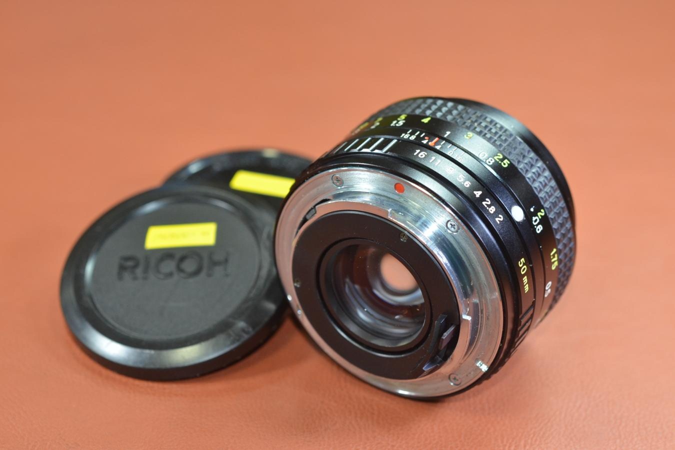 【希 少】RICOH XR RIKENON 50mm F2 前期型【富岡光学製 最短撮影距離45cm 通称:和製ズミクロン】