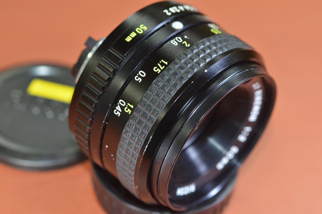 【希 少】RICOH XR RIKENON 50mm F2 前期型【富岡光学製 最短撮影距離45cm 通称:和製ズミクロン】