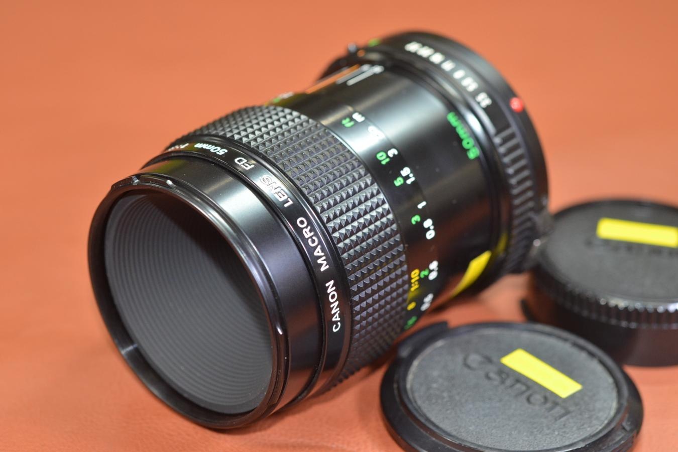 Canon NEW FD 50mm F3.5 MACRO 【カメラ女子に絶大な人気のオールドレンズ】