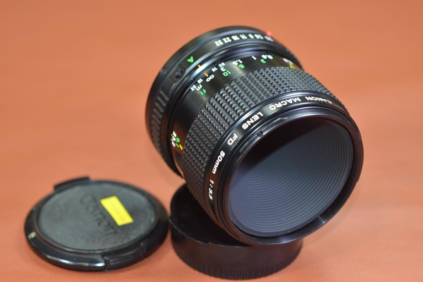 Canon NEW FD 50mm F3.5 MACRO 【カメラ女子に絶大な人気のオールドレンズ】