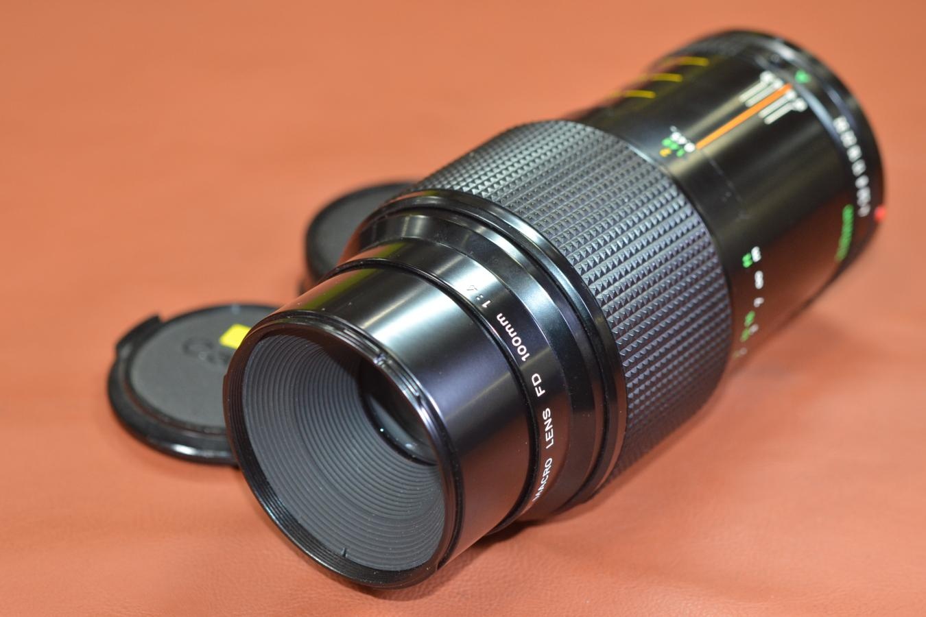 Canon NEW FD 100mm F4 MACRO 【カメラ女子に絶大な人気のオールドレンズ】