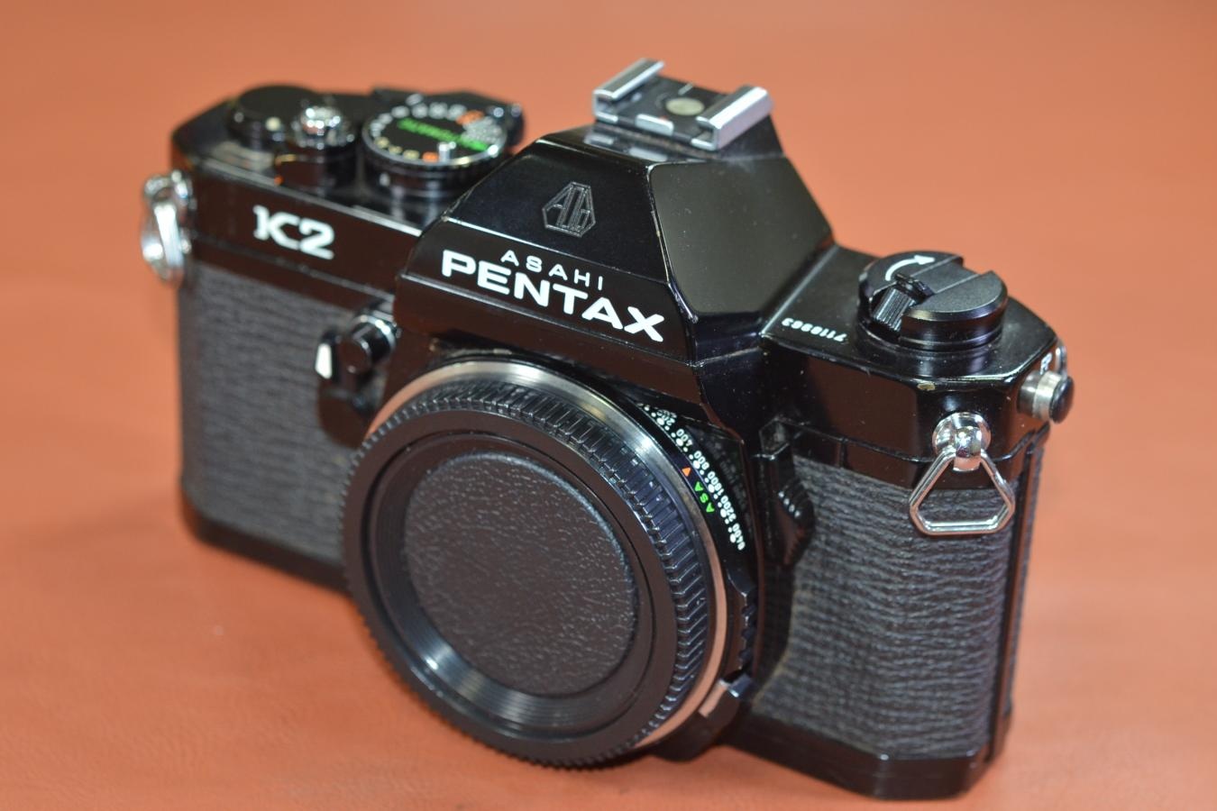 ASAHI PENTAX K2 Black 【モルト交換済】