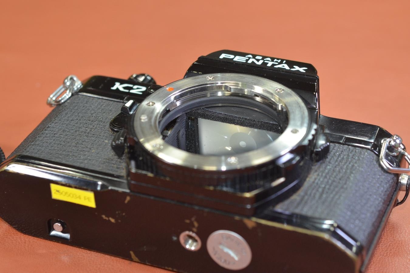 ASAHI PENTAX K2 Black 【モルト交換済】