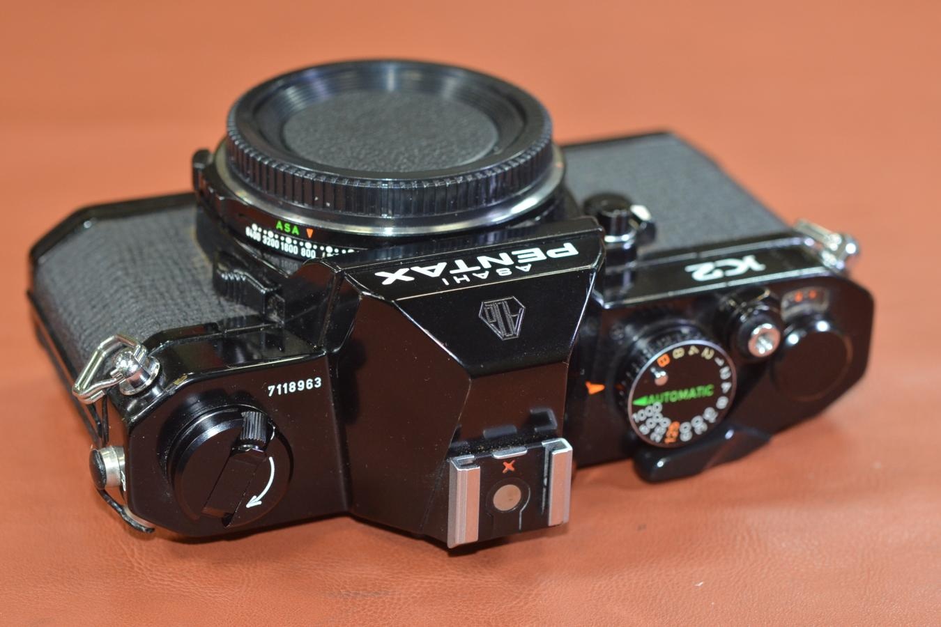ASAHI PENTAX K2 Black 【モルト交換済】
