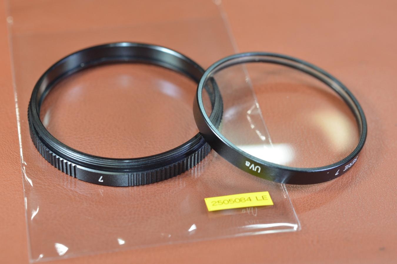 LEICA SERIE 7 UVa Filter 【LEICA Filter Ring 14225付】※キレイな物をお探しの方必見!!自信ありの逸品!!