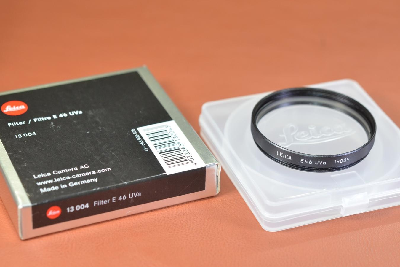 LEICA UVa E46 13004 Filter 元箱付 【キレイな物をお探しの方必見!!自信ありの逸品!!】