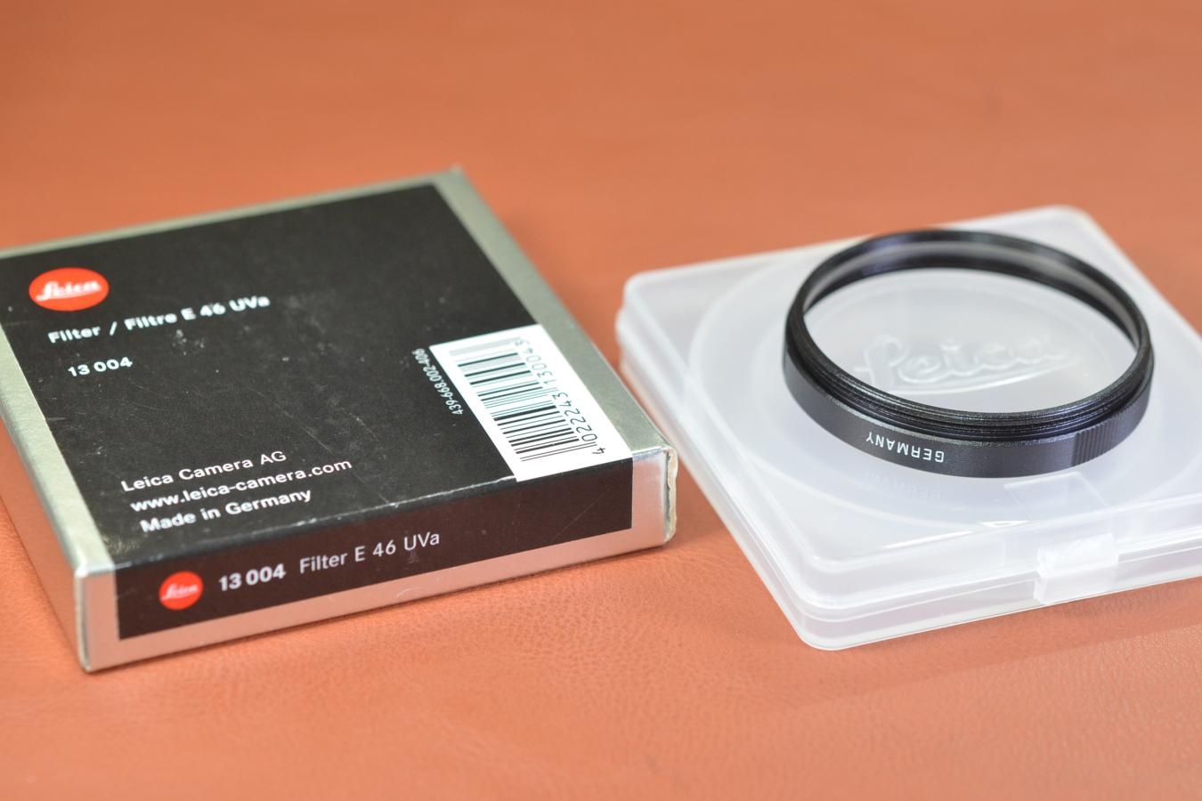 LEICA UVa E46 13004 Filter 元箱付 【キレイな物をお探しの方必見!!自信ありの逸品!!】