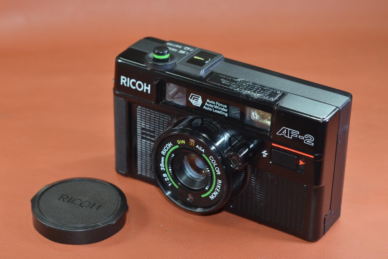 RICOH AF-2 モルト交換済 【COLOR RIKENON 38/2.8 レンズ搭載】