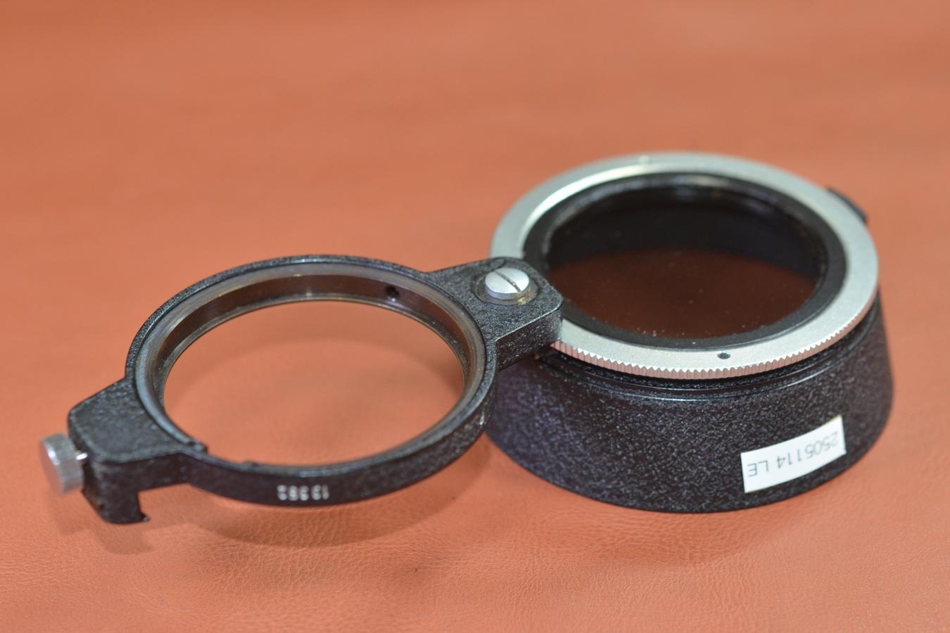 【希 少】LEICA HOOD 13352 E39 PLフィルター付