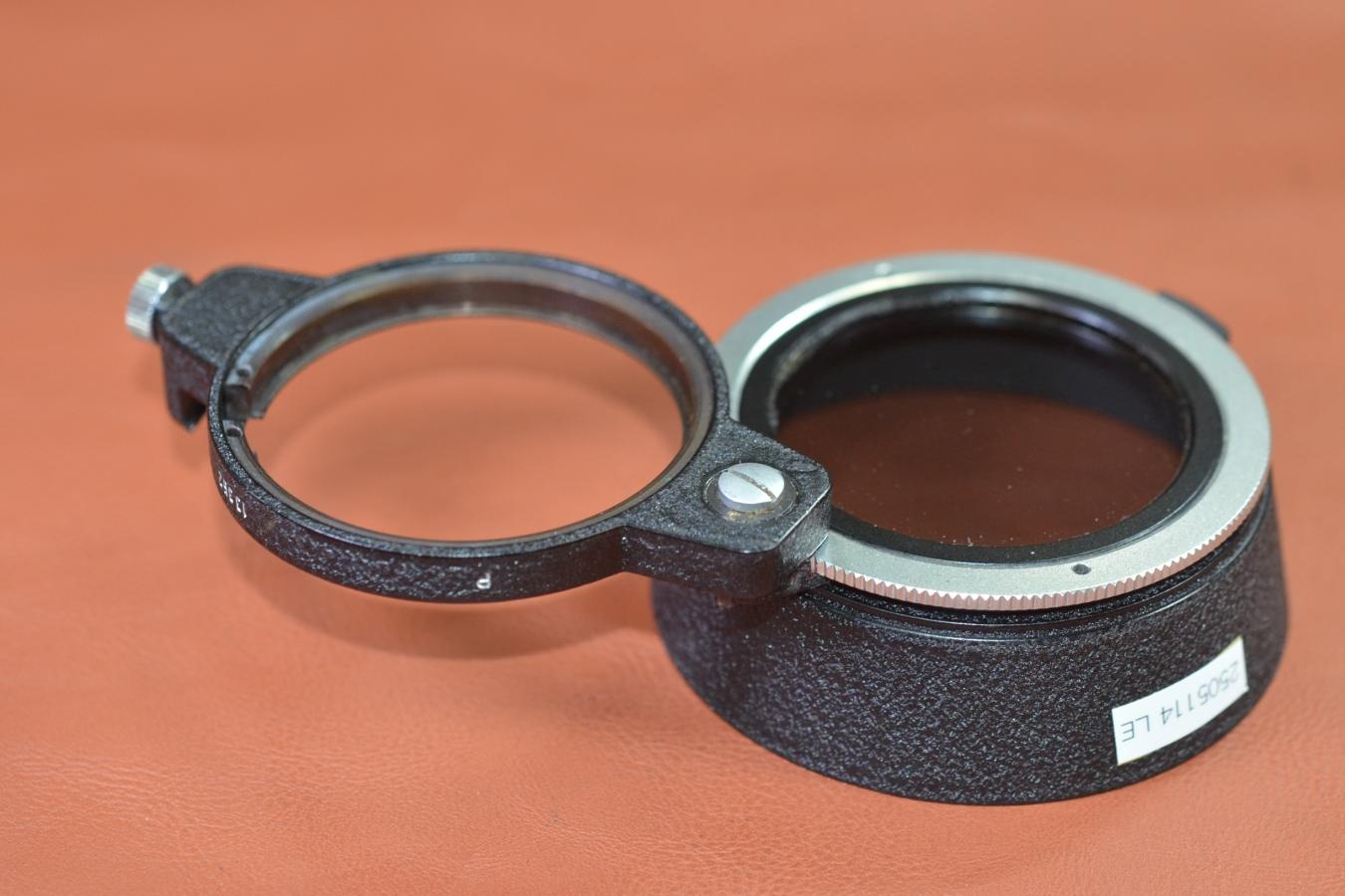 【希 少】LEICA HOOD 13352 E39 PLフィルター付