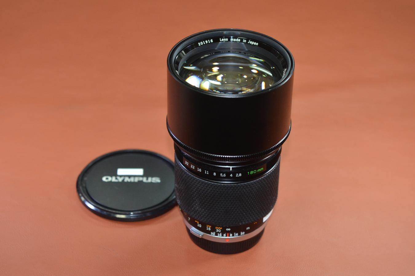 OLYMPUS ZUIKO AUTO-T 180mm F2.8 【キレイな物をお探しの方必見!!自信ありの逸品!!】