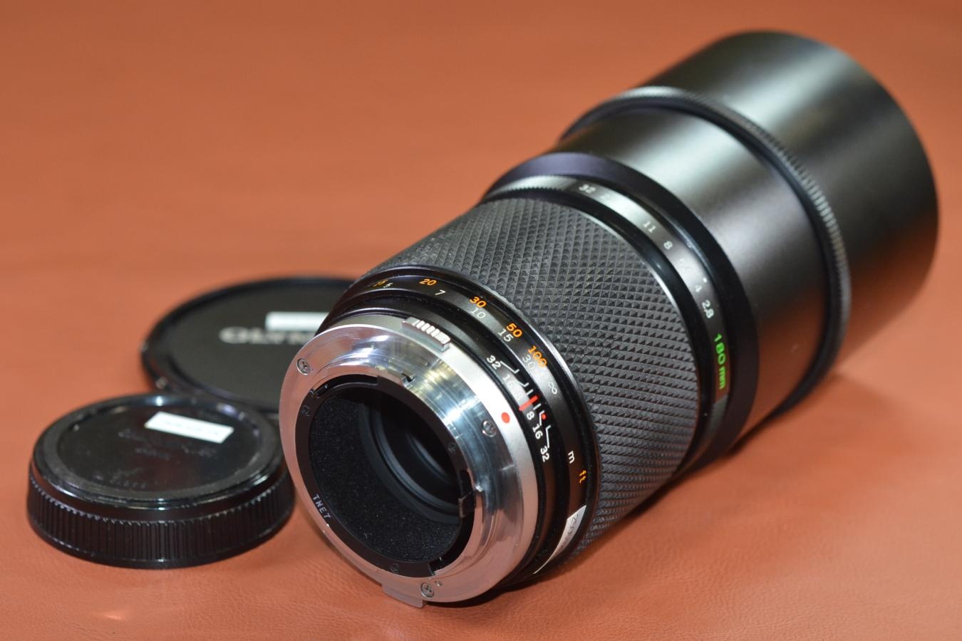 OLYMPUS ZUIKO AUTO-T 180mm F2.8 【キレイな物をお探しの方必見!!自信ありの逸品!!】