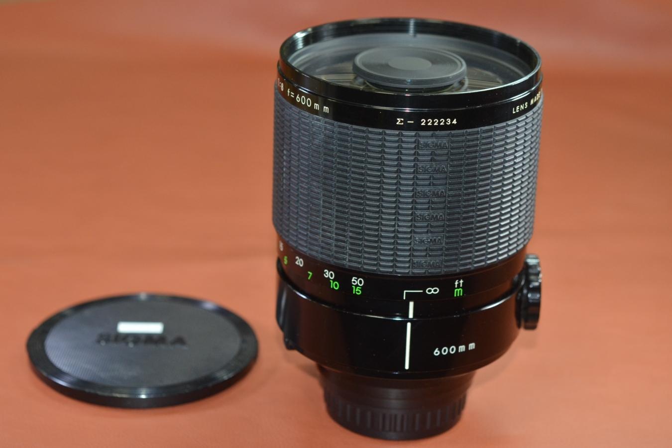 SIGMA MIRROR-TELEPHOTO MC 600mm F8 【Kマウントレンズ】