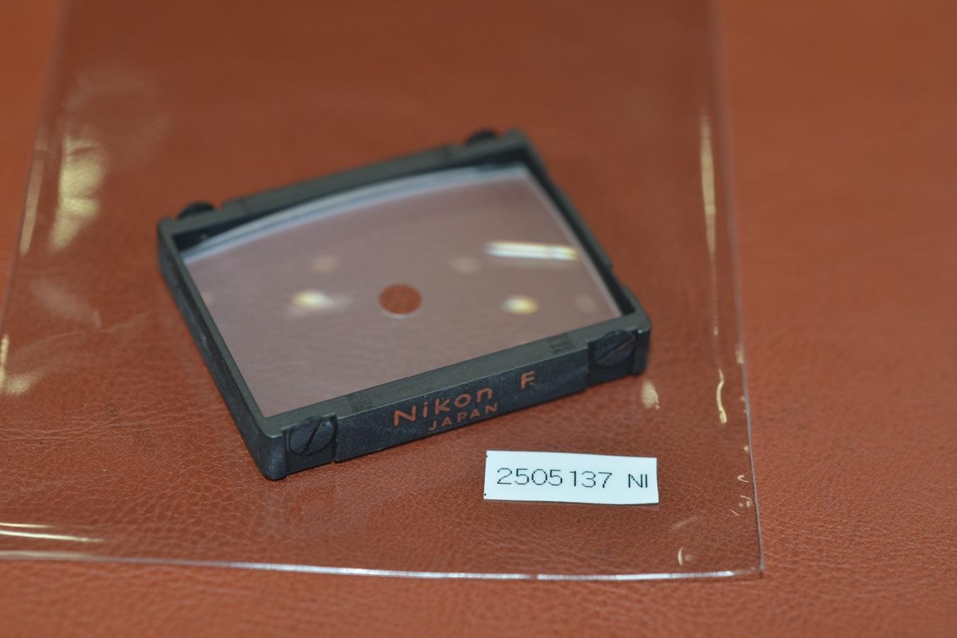 【希 少】Nikon FOCUSING SCREEN C型赤文字【Nikon F、F2用】