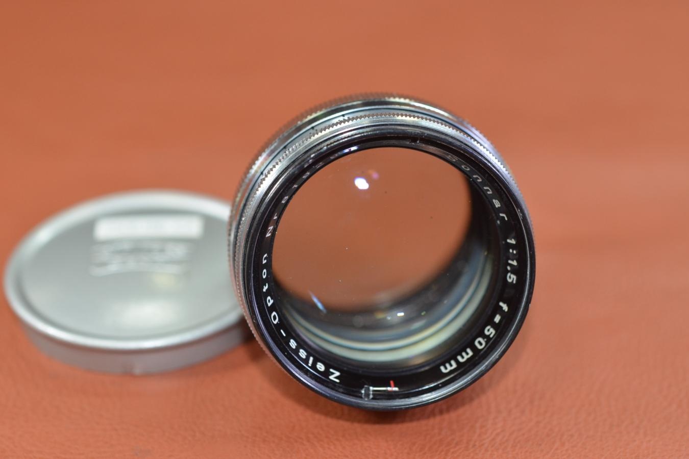 Zeiss-Opton T Sonnar 50mm F1.5 【旧コンタックスマウントレンズ】