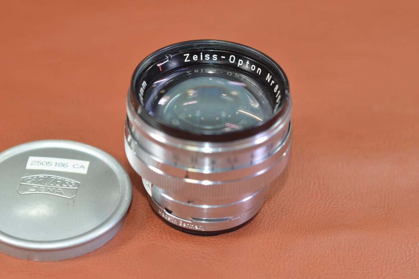 Zeiss-Opton T Sonnar 50mm F1.5 【旧コンタックスマウントレンズ】