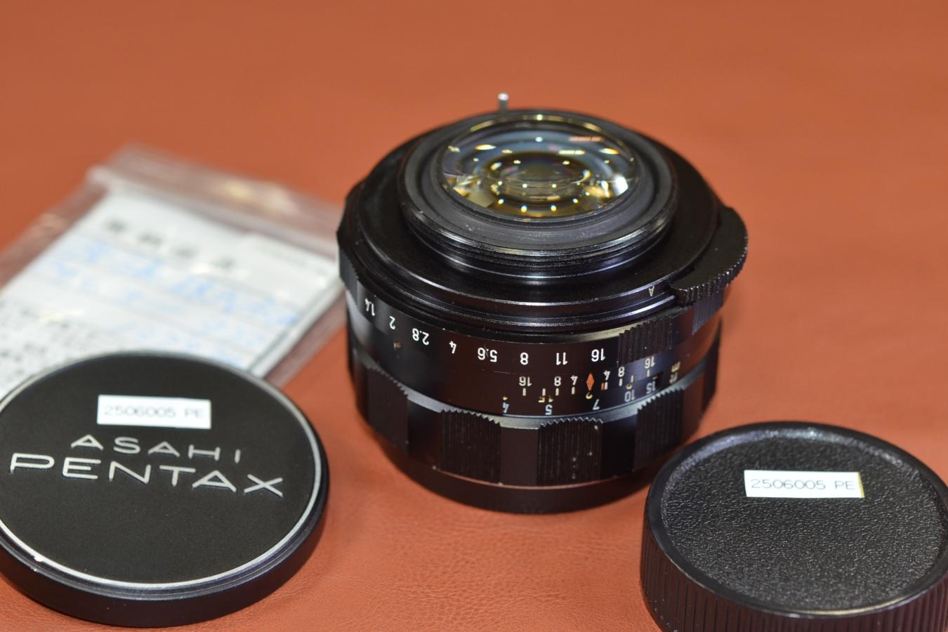 【希 少】PENTAX Super-Takumar 50mm F1.4  後期型 8枚玉 整備済  【M42マウントレンズ】