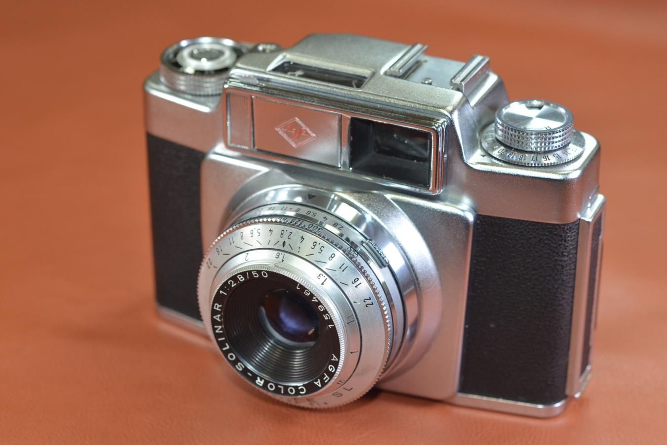 Agfa SILETTE SL【AGFA COLOR-SOLINAR 50/2.8レンズ搭載】※キレイな物をお探しの方必見!!自信ありの逸品!!