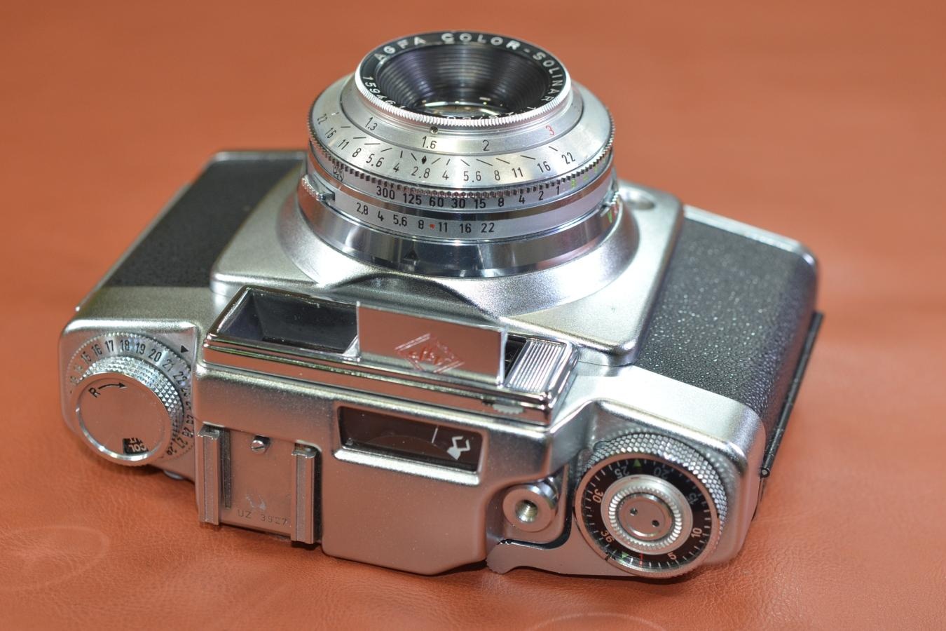 Agfa SILETTE SL【AGFA COLOR-SOLINAR 50/2.8レンズ搭載】※キレイな物をお探しの方必見!!自信ありの逸品!!