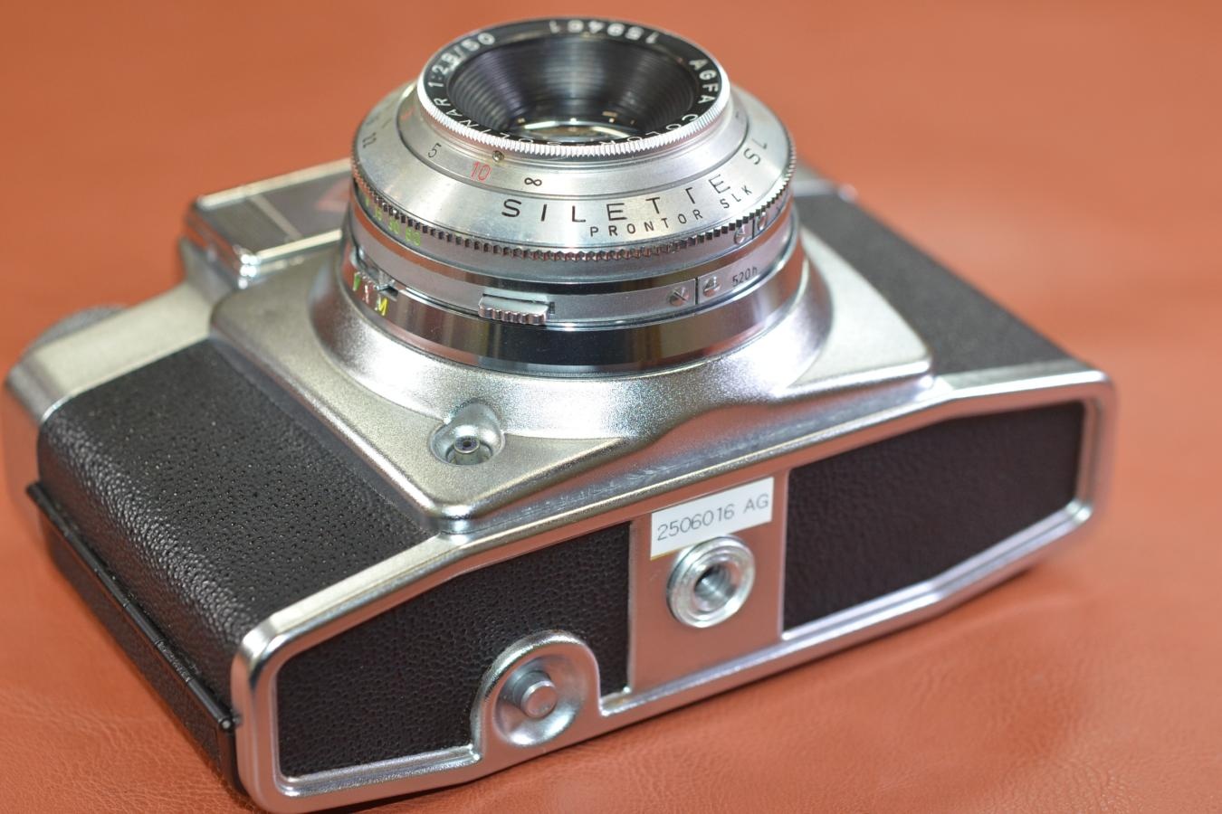 Agfa SILETTE SL【AGFA COLOR-SOLINAR 50/2.8レンズ搭載】※キレイな物をお探しの方必見!!自信ありの逸品!!