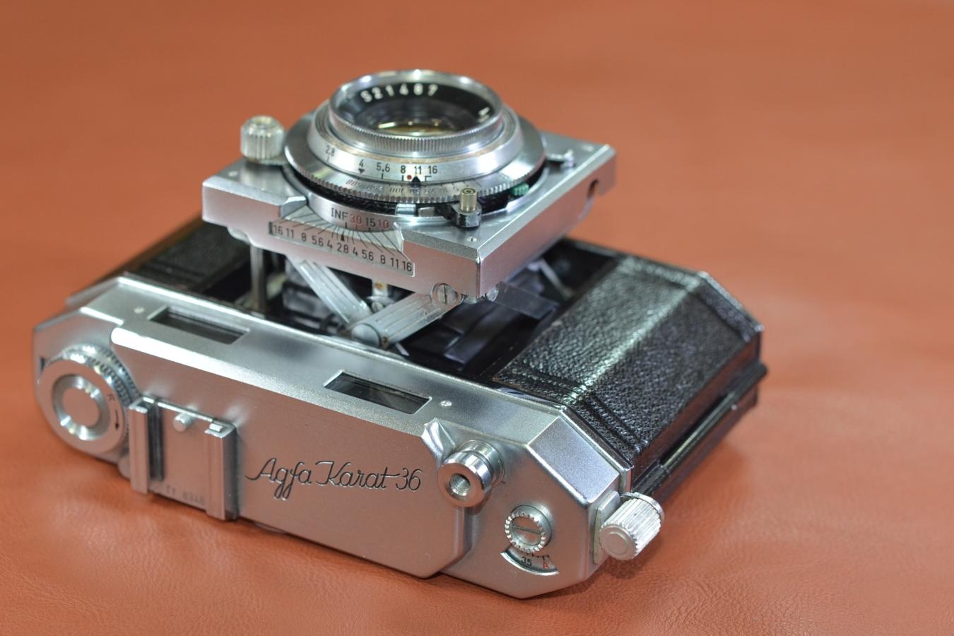 Agfa Karat 36【Agfa Solinar 50/2.8レンズ搭載】※キレイな物をお探しの方必見!!自信ありの逸品!!