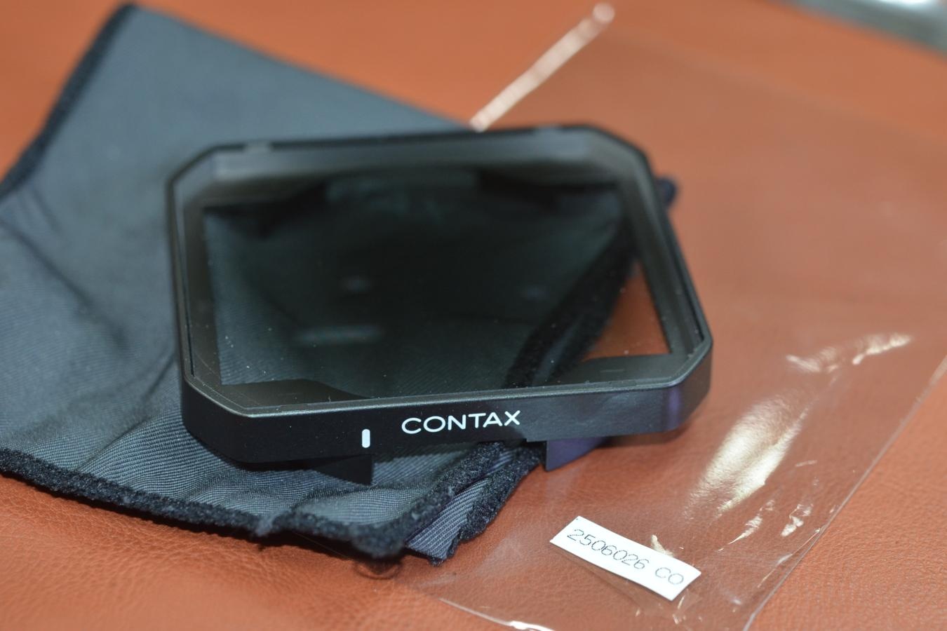 【絶版アクセサリー】CONTAX Gradation Filter 4× 【CONTAX G Hologon T*16/8用】※キレイな物をお探しの方必見!!自信ありの逸品!!
