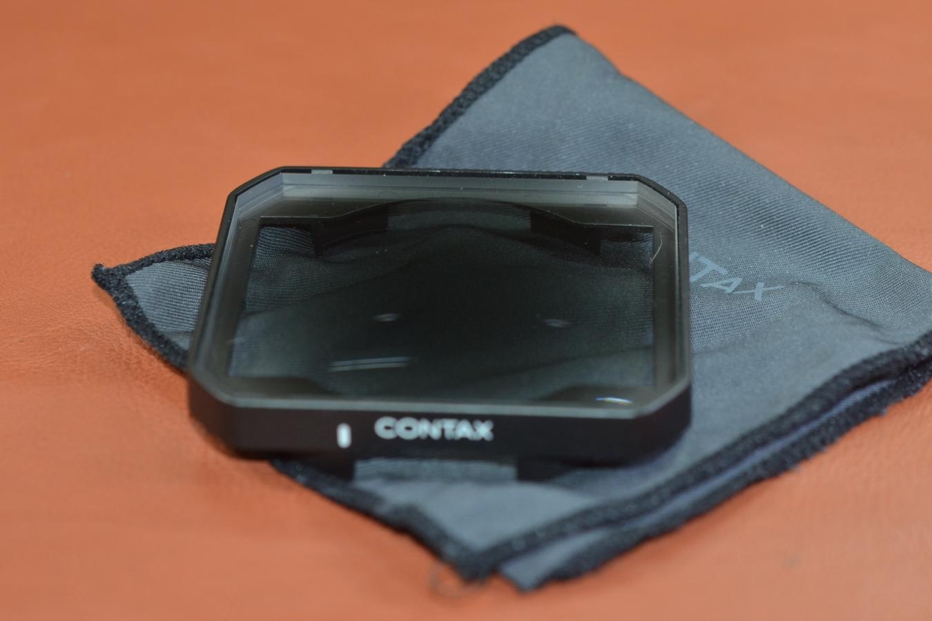 【絶版アクセサリー】CONTAX Gradation Filter 4× 【CONTAX G Hologon T*16/8用】※キレイな物をお探しの方必見!!自信ありの逸品!!