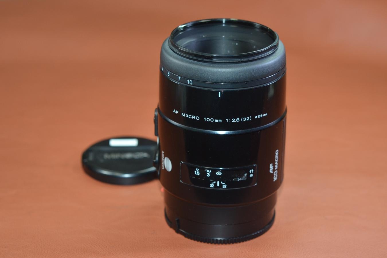MINOLTA AF MACRO 100mm F2.8 NEW