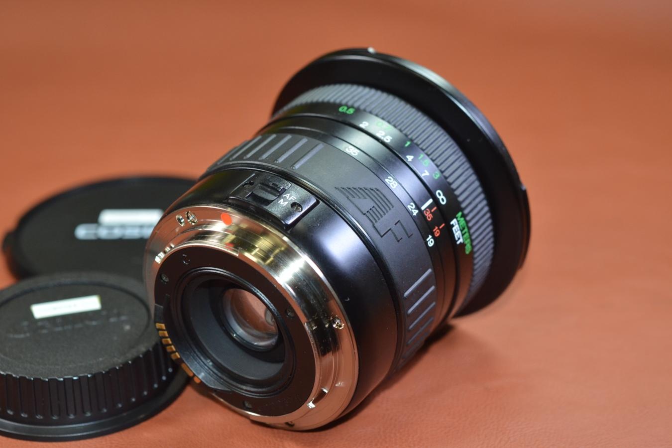 COSINA AF 19-35mm F3.5-4.5 MC 【Canon EFマウントレンズ】