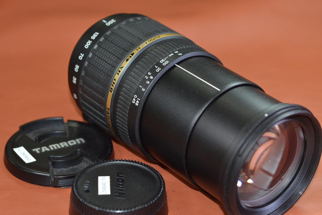 TAMRON AF 18-200mm F3.5-6.3 XR DiII LD MACRO【Model:A14 Nikon用】